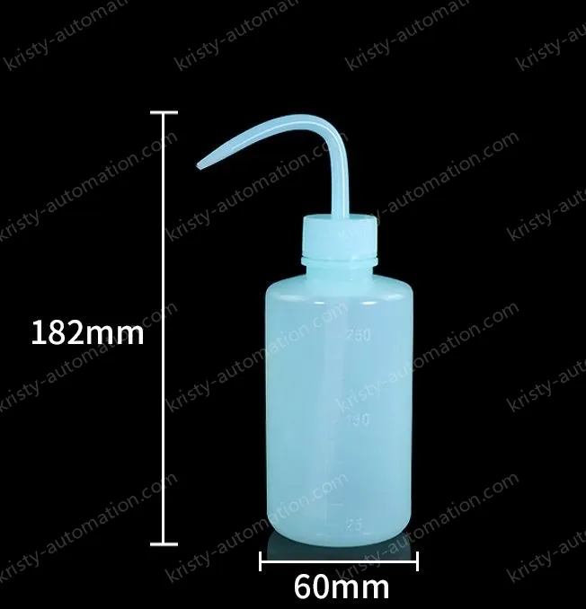 Plastic washing bottles 250ml (blue)