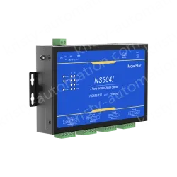 4 Ports RS485/422 Serial to 100M Ethernet Opto-isolated Server