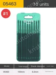 10Pcs single head cross #1 with a total length of 150mm-05463