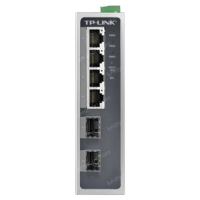 6 port Layer 2 management of industrial switches