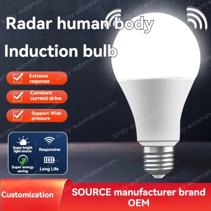 LED radar sensor light bulb -5W