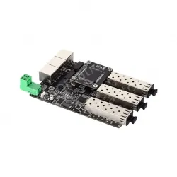 Intrinsically safe Gigabit 3 optical and 3 electrical embedded switch