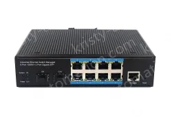 8-port 10/100/1000BASE-TX+2G SFP Managed Industrial PoE Switch