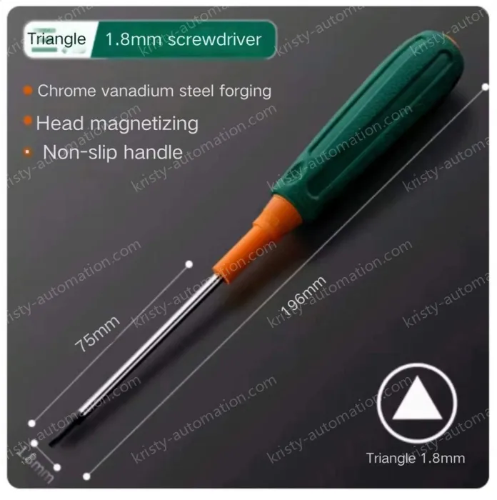 Triangle head screwdriver 1.8
