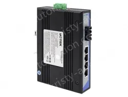 UOTEK 4 10/100/1000Base-T Ethernet ports and 1 &nbsp;1000Base- X optical port Network Fiber Optic Transceiver