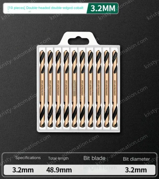 10 double-ended 3.2mm