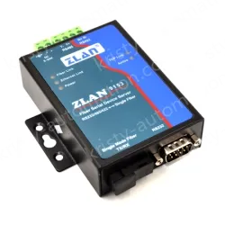 Serial server type optical fiber to serial port