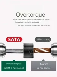 Short ball hex wrench 2mm 82105