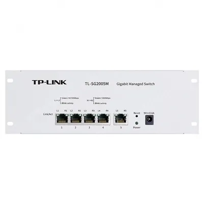 5 port Full gigabit cloud management switching module