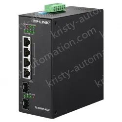 Layer 2 management of ring network industrial boost PoE switches