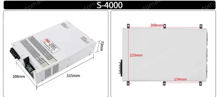 High-power switching power supply 4000W 48V