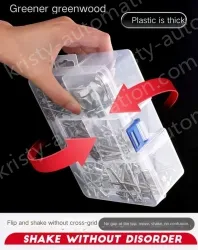 Two thickened material 10 grids, detachable - black black