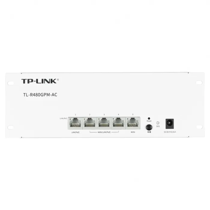 1 WAN port, 3 WAN/LAN ports, and 1&nbsp;LAN port PoE&middot; AC integrated gigabit VPN routing module