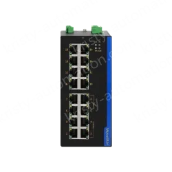 16 Ports 10/100M T(x) Din-Rail Unmanaged Industrial Ethernet Switch