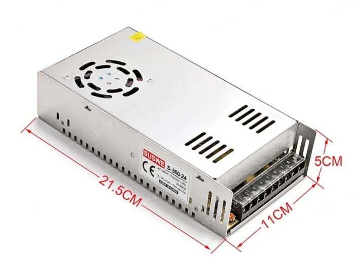 DC transformer switching power supply 24V 15A