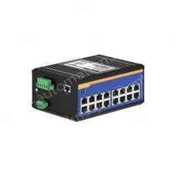 [100 Gigabit 16 Port] ring network management industrial switch