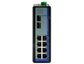 UOTEK 10-Port Full Gigabit Managed Ethernet Switch