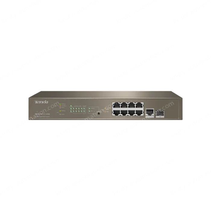 L3 Managed PoE Switch 9 Base-T Ethernet ports,1 SFP ports
