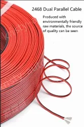 Cabinet Light Power Cord 26AWG (7/0.12TS) Red and Black