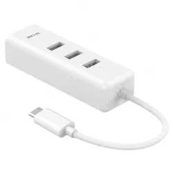 Type-C to USB 2.0 HUB &100M Ethernet adapter