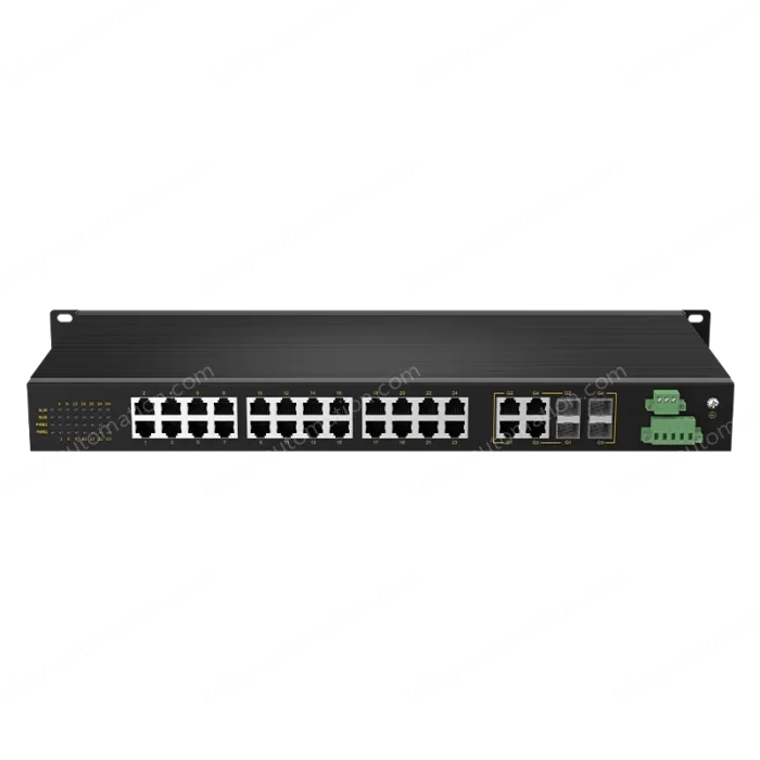[4 Gigabit + 24 Gigabit Battery] managed industrial switch