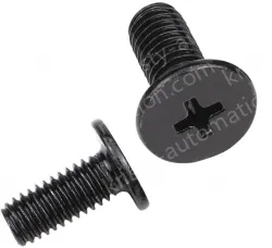 Carbon steel thin head screws M6*22*12