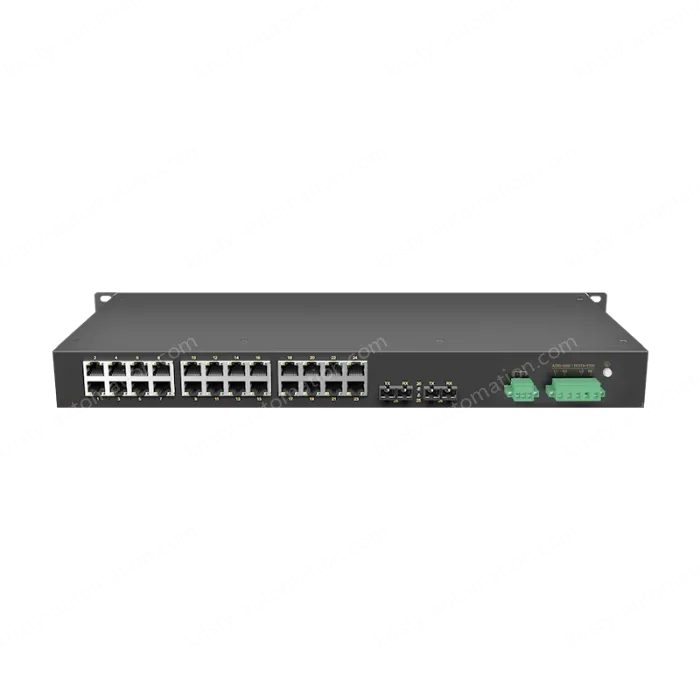 2 Ports 100M FX + 24 Ports 10/100M RJ45 Rack-mount Managed Industrial Ethernet Switch