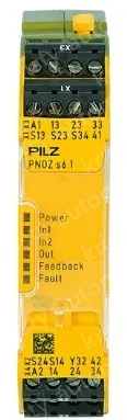 PNOZ s6.1 24VDC 3 n/o 1 n/c
