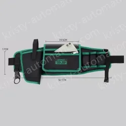 The waist bag can hold mobile phones and electric drills 1680D wear-resistant models