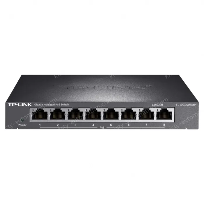 8 port Full gigabit cloud-managed PoE switches