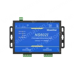 2 Ports CAN-bus To Ethernet Opto-isolated Wall-mounted Ethernet CAN-bus Server