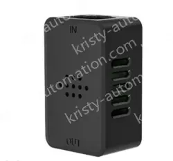 YD876-T digital temperature and humidity LCD display 485 RJ45