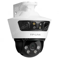 Panoramic stitching trinocular outdoor gunball linkage camera