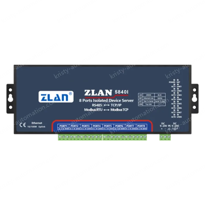 Isolated 8 Ports Serial Device Server