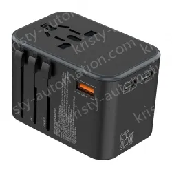 New GaN 65W PD Super Fast Charge Travel Adapter