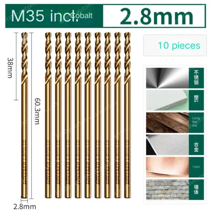 CONTAINS 2.8MM COBALT 10 STICKS
