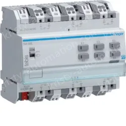 Binary input 6 fold, universal, modular, KNX