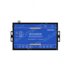 Industrial-grade Modbus gateway 8-port wall-mounted serial server