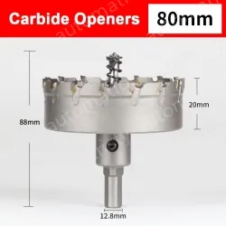 Stainless steel special hole opener 80mm