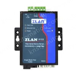 Serial server type optical fiber to serial port