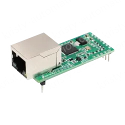 Low-cost serial-to-Ethernet module