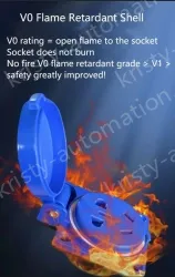 Explosion-proof cast aluminium triplex 3-hole black