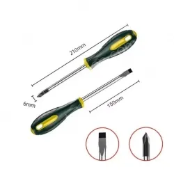 6&times;150mm (word + cross) strong magnetic chromium vanadium steel