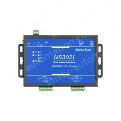 2 Ports RS485/422 Serial to 100M Ethernet Opto-isolated Server