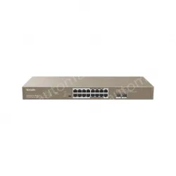 16GE+2SFP Ethernet Switch With 16-Port PoE