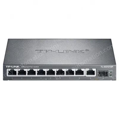 10 port Full Gigabit Ethernet PoE switch
