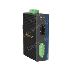 Din-Rail RS232/485/422 Serial To Fiber Modem