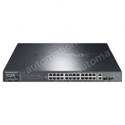 24 x 10/100Base-T RJ45 ports Gigabit uplink Ethernet PoE switches