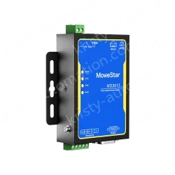 1 Port RS232/485/422 Serial to 100M Ethernet Opto-isolated Server