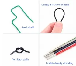 Teflon Wire Cable 10AWG Black 37 cores